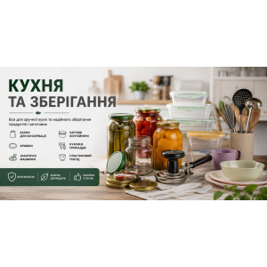 Кухня та зберігання Кухня та зберігання